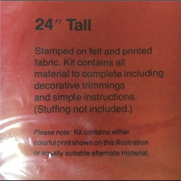 BUCILLA NEEDLECRAFT Stitchery Kit “Pinocchio” Doll - Picture 3 of 4